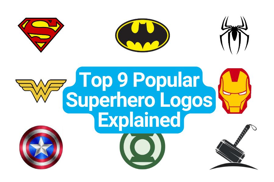 9 Best Superhero Logos Explained